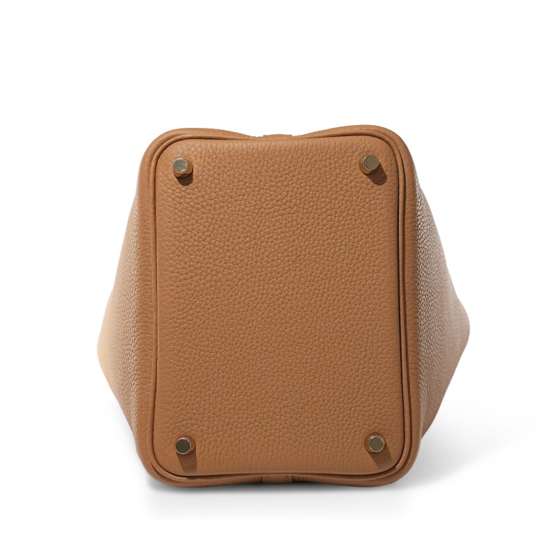 Hermès Biscuit Clemence Picotin Lock 18 Gold Hardware - Image 5